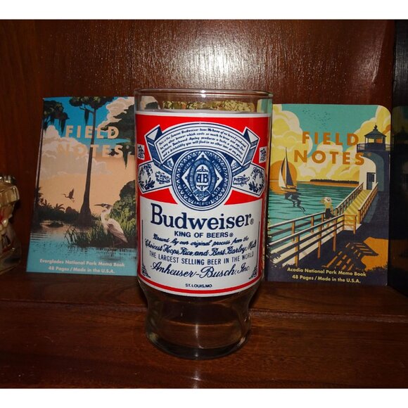Vintage Budweiser King of Beers Glass Anheuser Busch - Picture 10 of 11